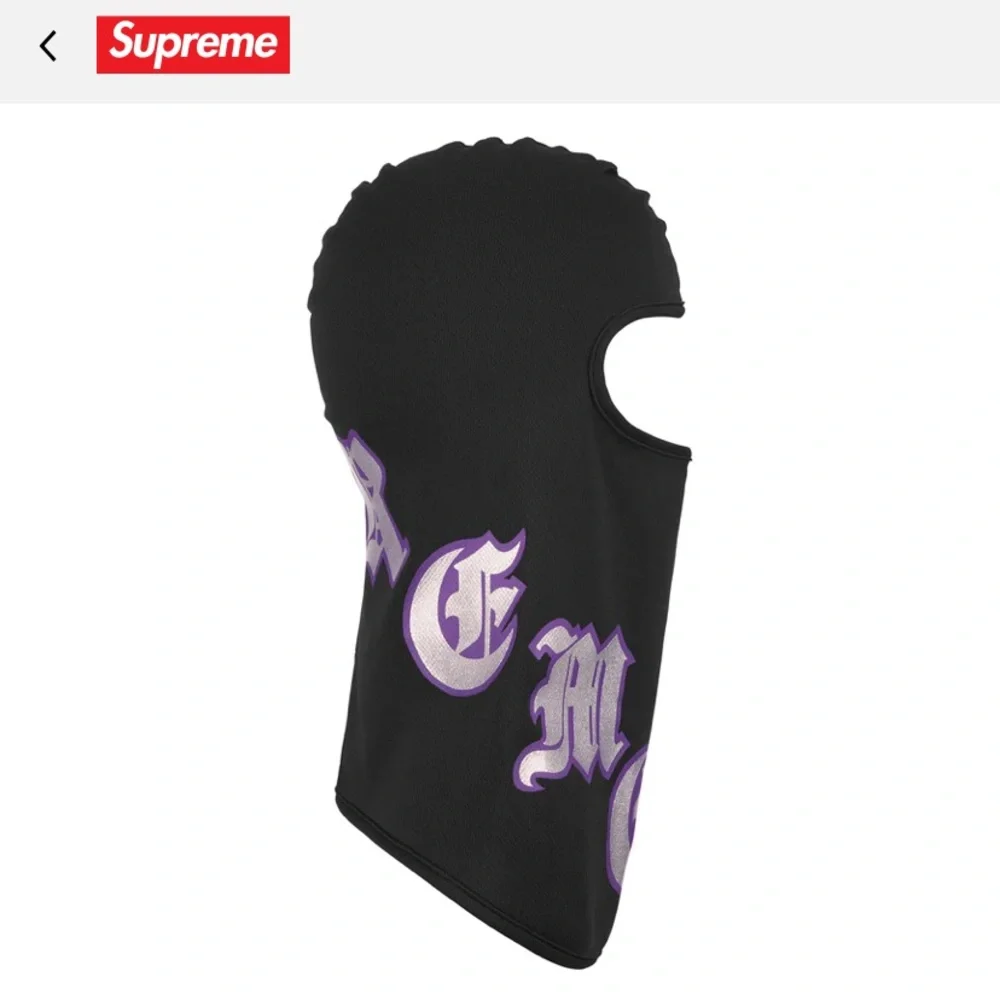Supreme Old English Lightweight Balaclava